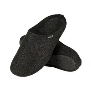 Women's felt SOXO slippers with embroidery and TPR
