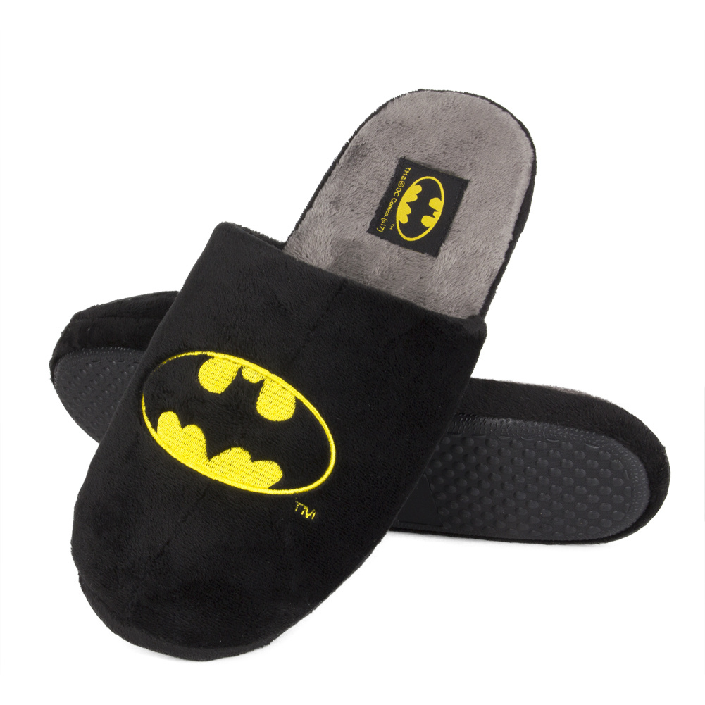 batman slippers mens