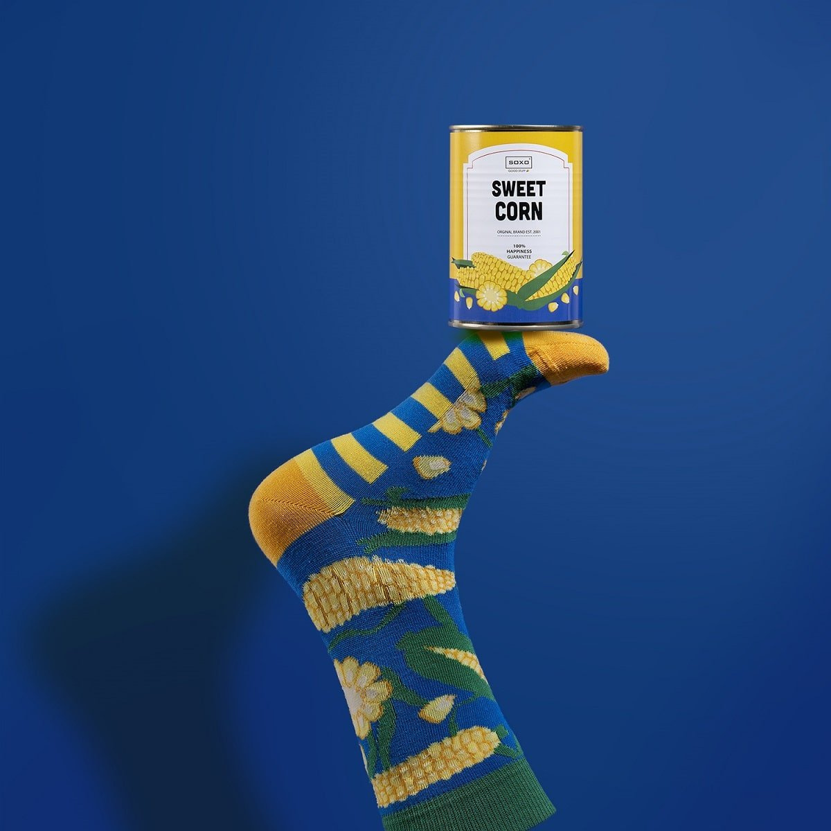 Funny SOXO GOOD STUFF women's canned socks for a gift, SOXO