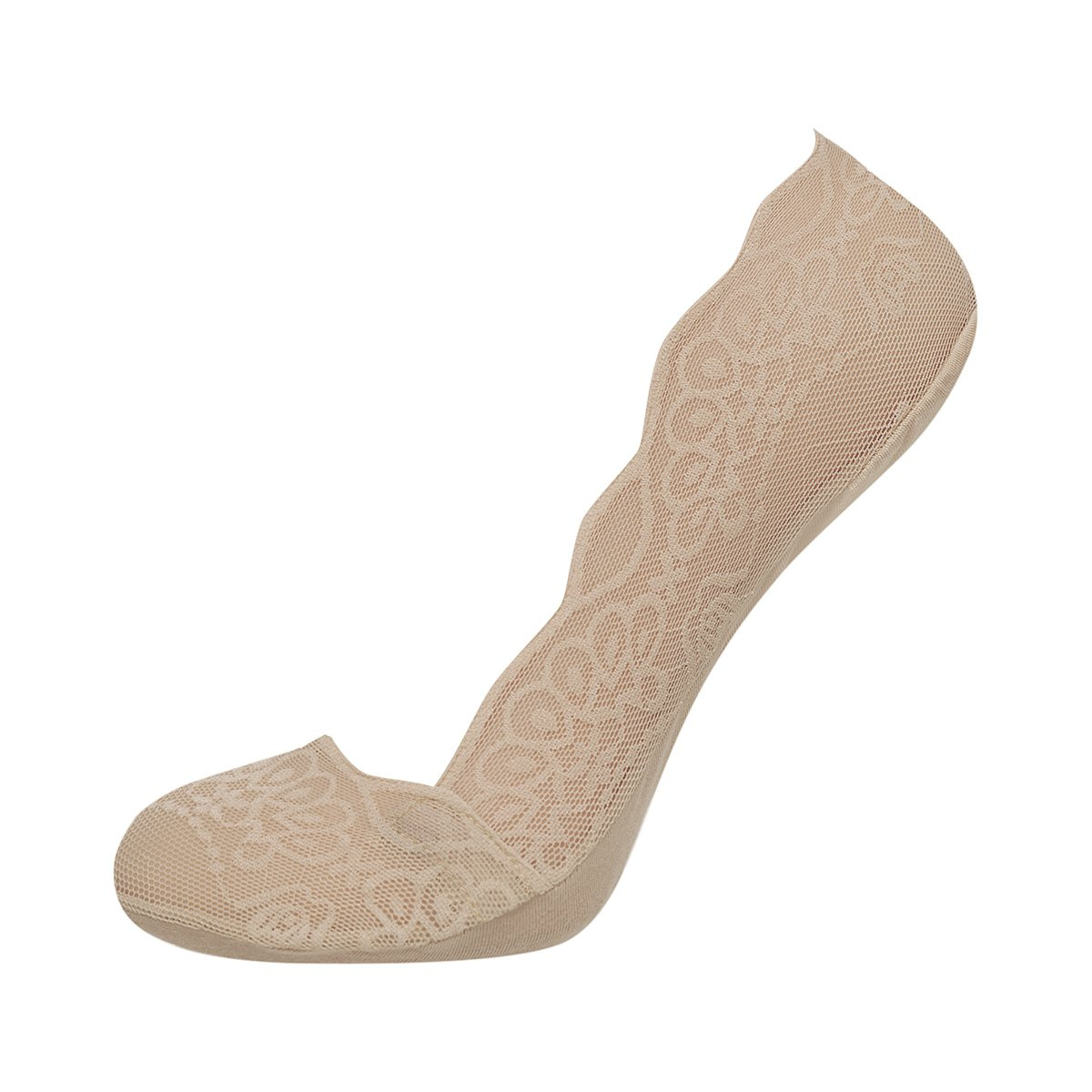 ladies beige socks