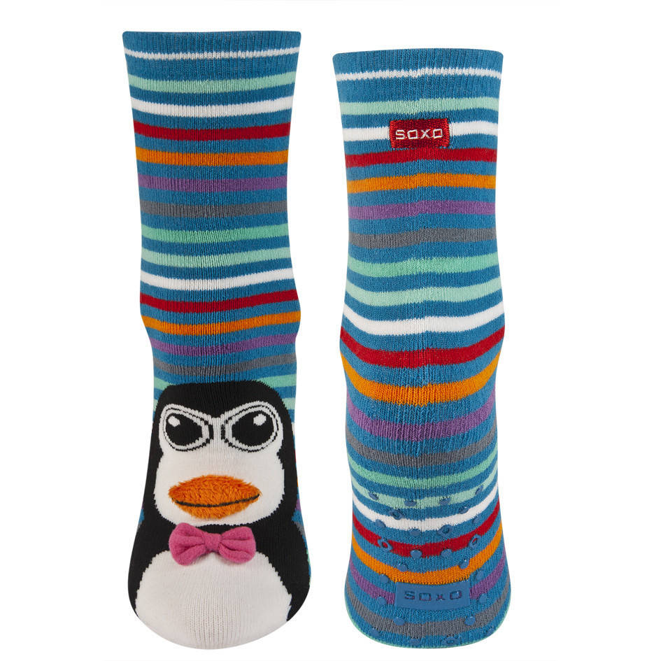SOXO Children's socks with fluffy ears (terry) | SOXO | Socks, slippers ...