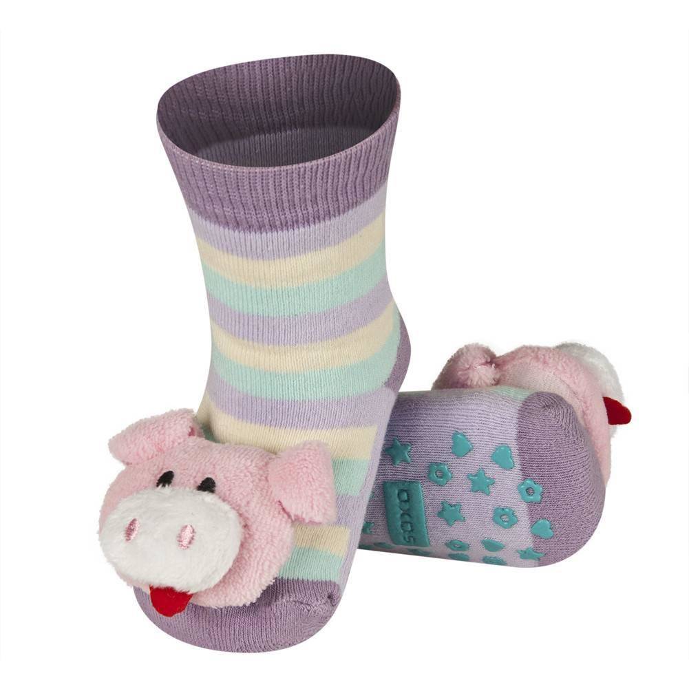 SOXO Infant rattle socks with abs | SOXO | Socks, slippers, tights and more