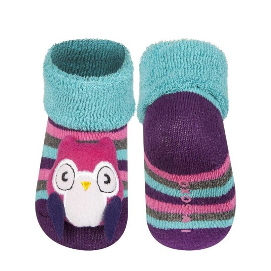 Baby colorful socks SOXO with rattel