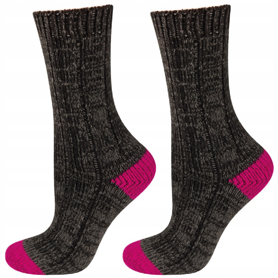 Classic insulated dark SOXO GOOD STUFF women's socks