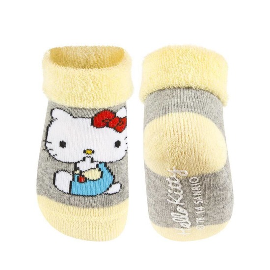 Colorful SOXO Hello Kitty baby socks with ABS