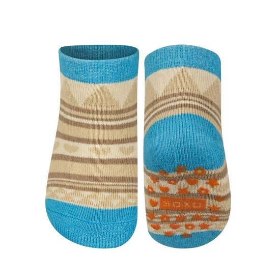 Colorful SOXO baby socks made of ABS with a pattern