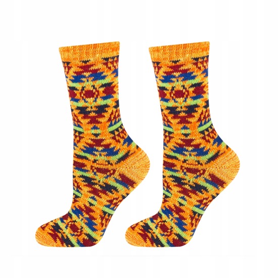 Colorful SOXO women's socks with funny patterns