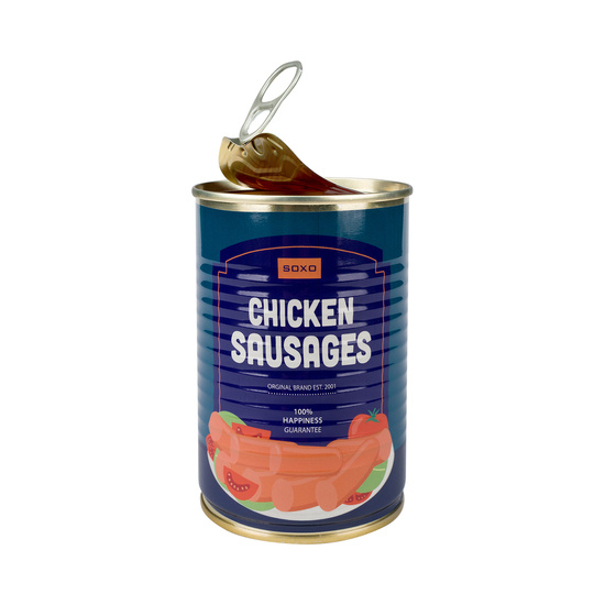 Funny socks sausages in a can SOXO GOOD STUFF Men's socks