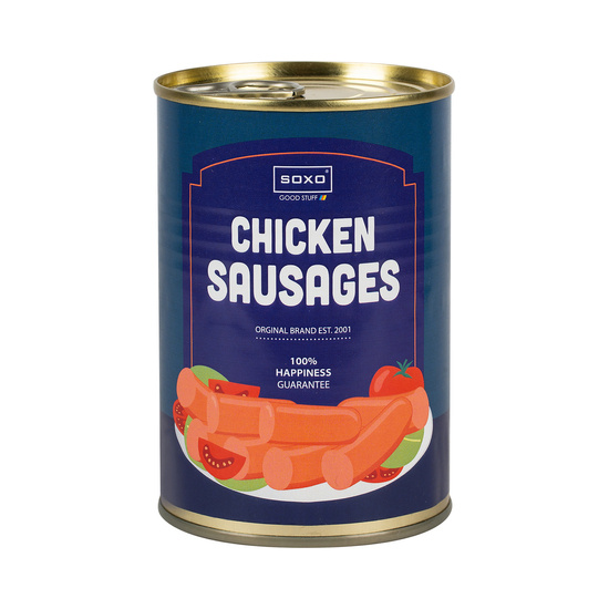 Funny socks sausages in a can SOXO GOOD STUFF Men's socks