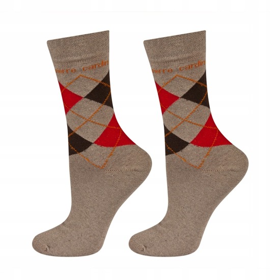 Pierre Cardin Women's socks with agryle design