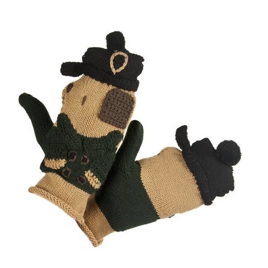 SOXO Children's gloves with dog