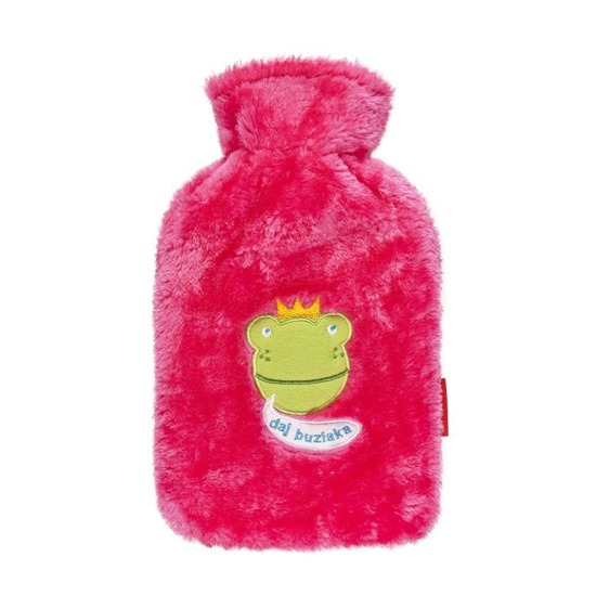 SOXO Hot water bottle fluffy 1l