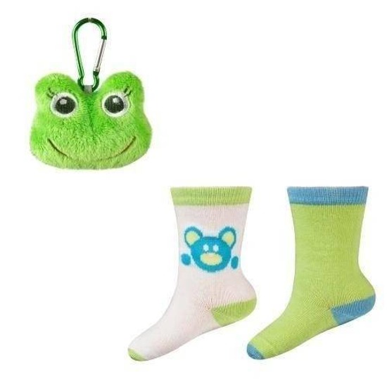SOXO Infant set: 2 pairs of socks + key chain