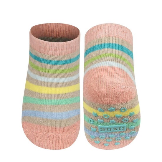 SOXO Infant stripes socks with abs