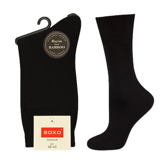 SOXO Men's business bamboo socks PREMIUM