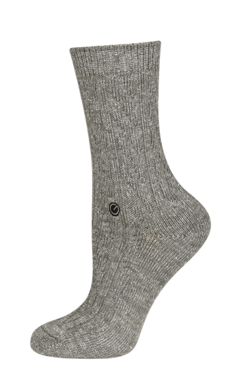 SOXO Women's socks with  silver thread