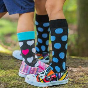 Colorful SOXO children's sneakers with patterns