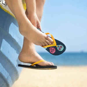 Comfort Women's and Men's Beach Flip-flops SOXO | Happy Teqila & Mexico | Perfect for Beach Holidays and Swimming Pool