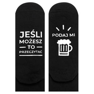 SOXO Men's socks with funny Polish inscription