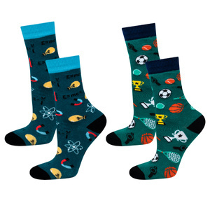 Set of 2x SOXO children's sport physics socks