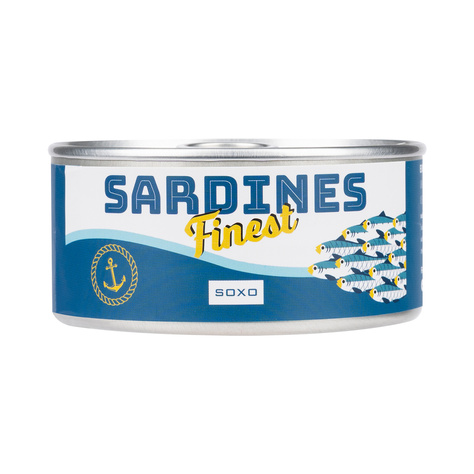 Colorful women's feet SOXO GOOD STUFF funny sardines in a tin for a gift