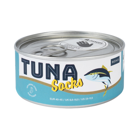 Men's socks SOXO GOOD STUFF funny tuna canned gift idea