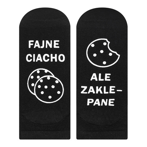 Set of 4x SOXO men's socks with polish inscriptions gift