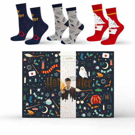 Harry Potter Advent Calendar Set of 12x Women's socks | men's SOXO