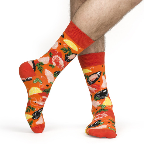 Men's Socks | Women's SOXO GOOD STUFF fish soup in a can | colorful | as a gift for Him | for Her Unisex