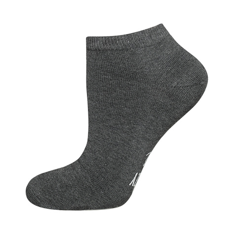 Gray SOXO men's socks with funny polish inscriptions