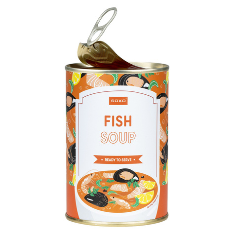 Men's Socks | Women's SOXO GOOD STUFF fish soup in a can | colorful | as a gift for Him | for Her Unisex