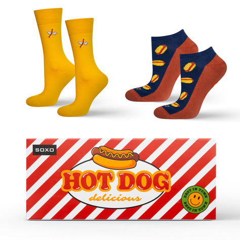 SOXO Hot Dog men's socks