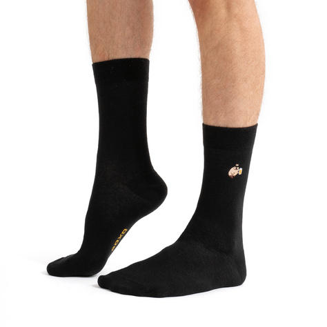 SOXO men's capybara socks with beer - 2 