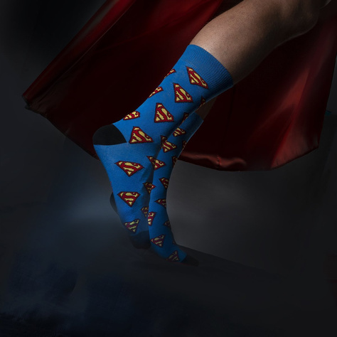 Colorful men's socks DC Comics Superman