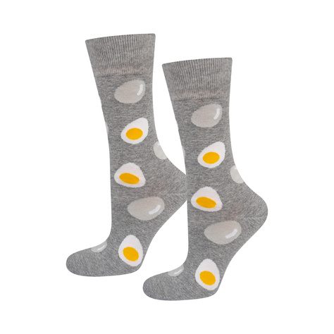 SOXO men's egg and rooster socks in a pack - 2 pairs