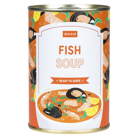 Men's Socks | Women's SOXO GOOD STUFF fish soup in a can | colorful | as a gift for Him | for Her Unisex